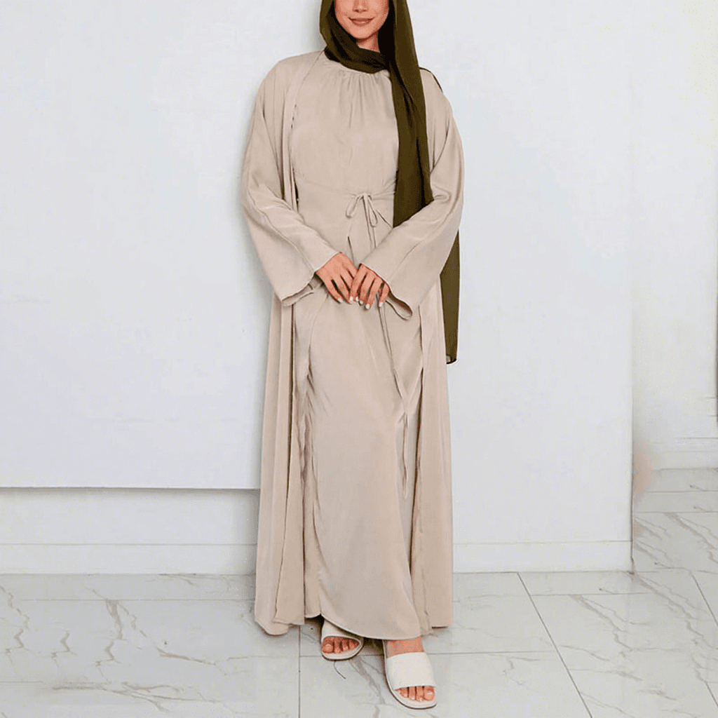 Service d'Échantillons à Faible QMC, Ensemble Robe Abaya Personnalisé pour Fe...