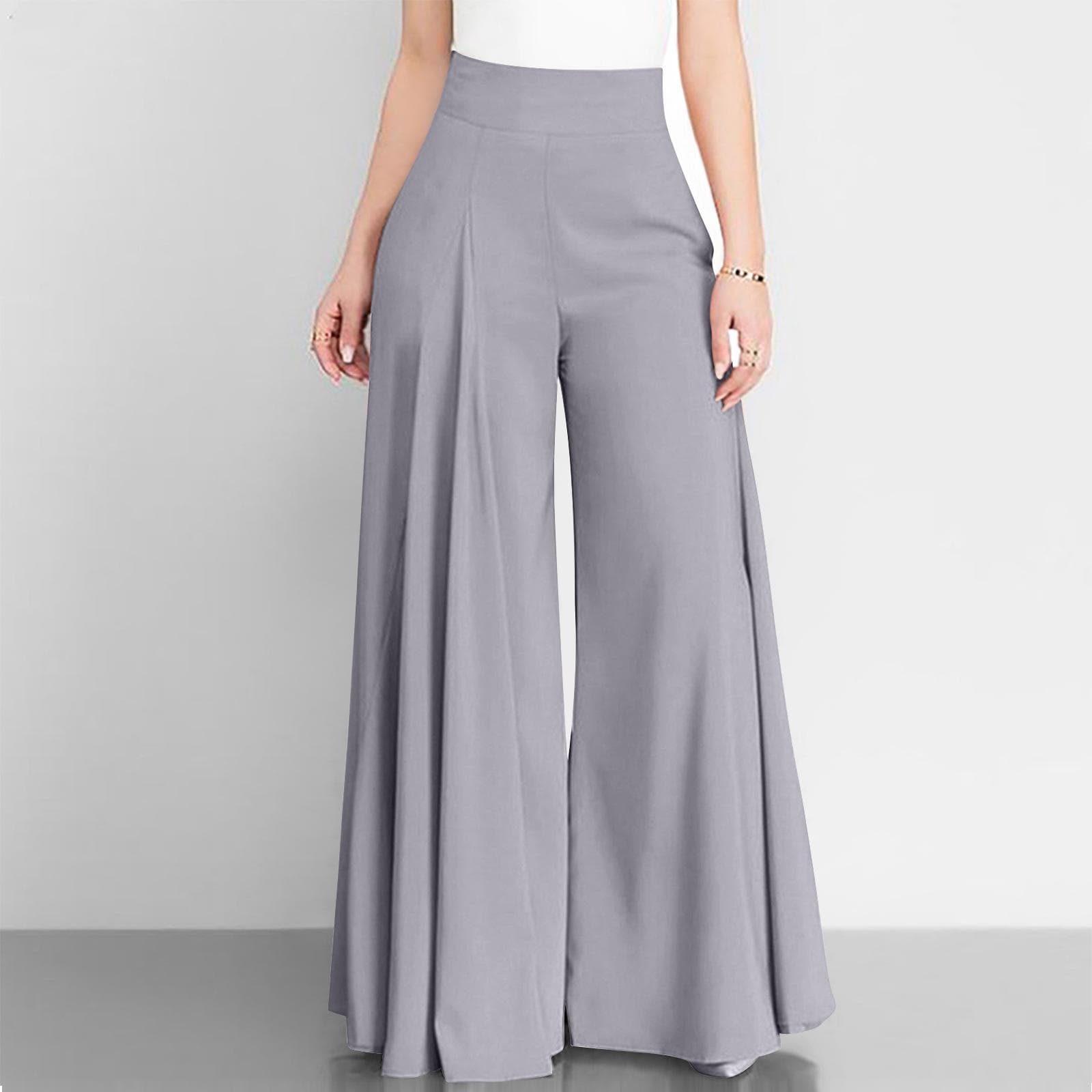 Pantalon de Travail Coréen à Taille Haute pour Femme 2023, Vente en Gros, Élé... - Vue 3 | Yelira