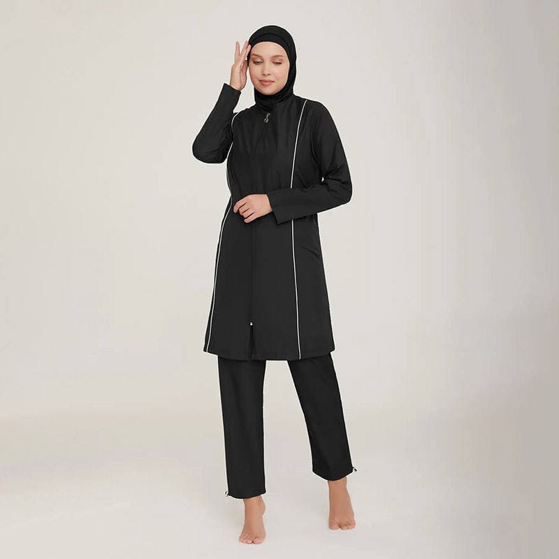 Maillots de bain burkini islamiques personnalisés Aschulman, maillots de bain... - Vue 3 | Yelira