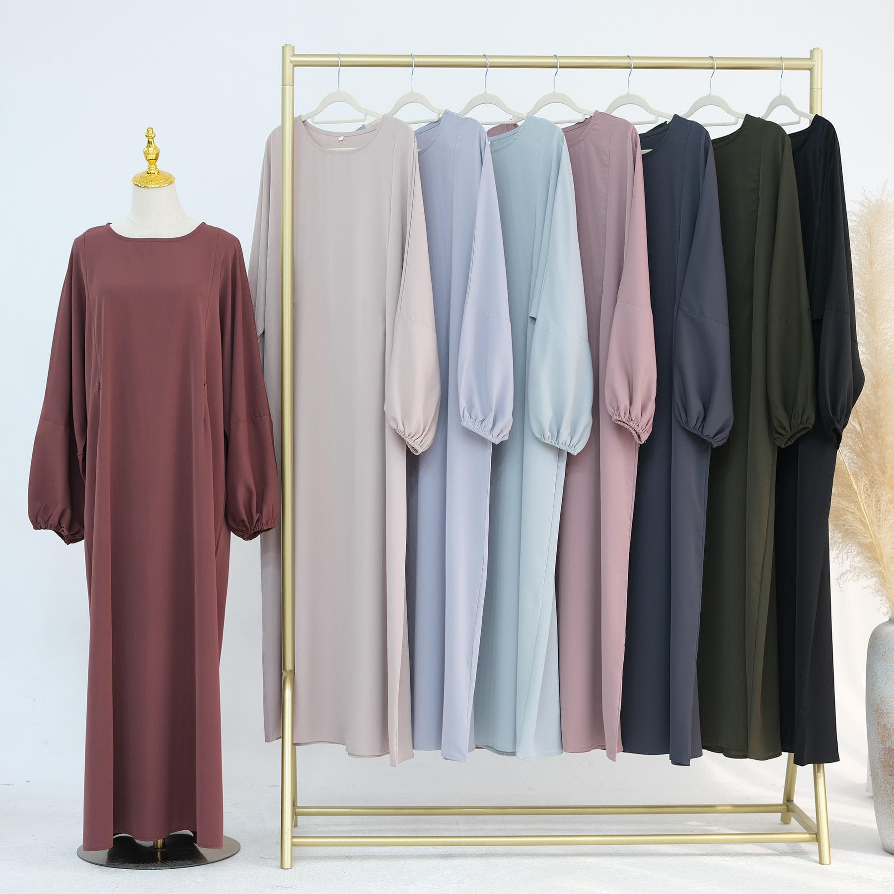 Sharut Nouvelle Collection 2025 Abaya d'Allaitement Maternité Grande Taille V... - Vue 3 | Yelira