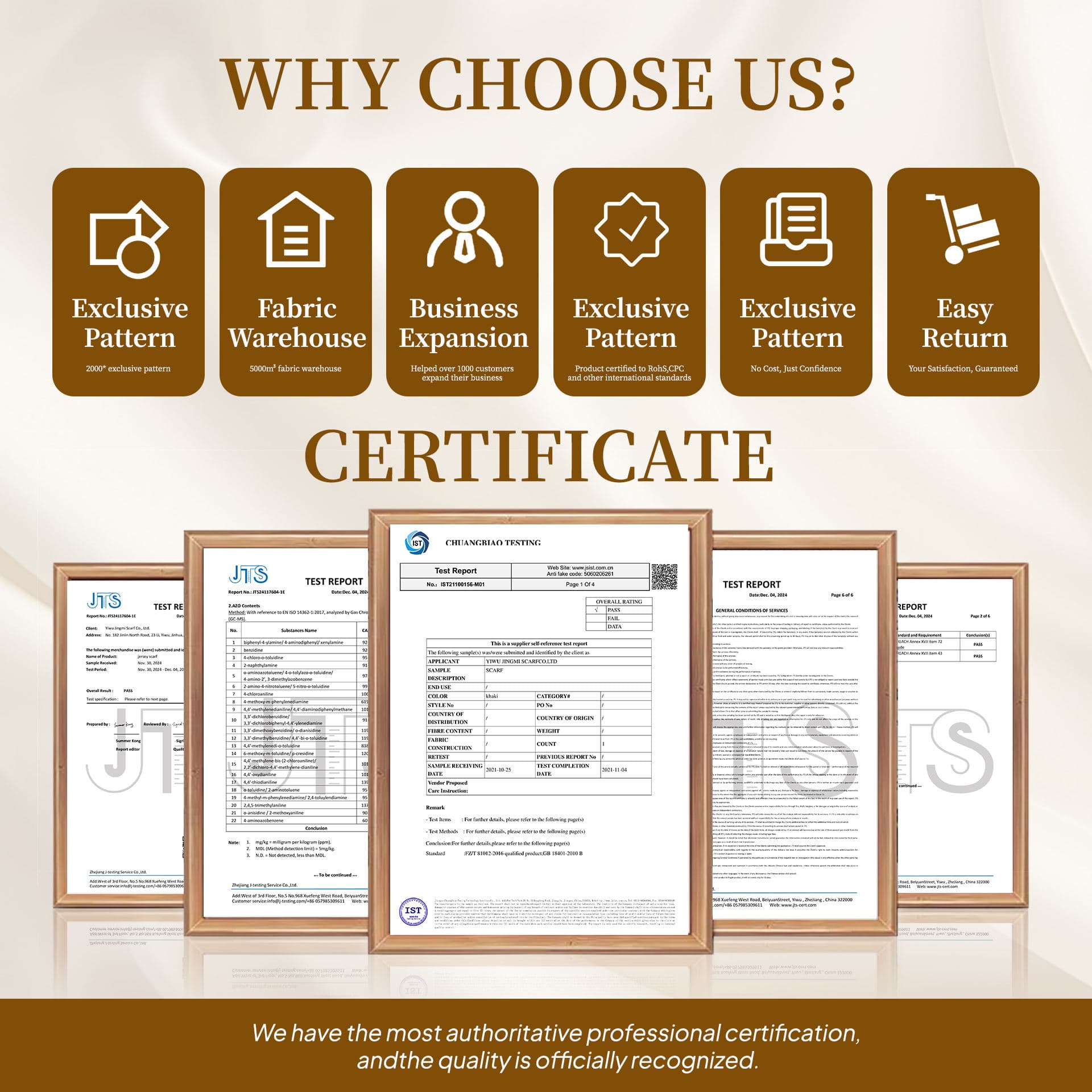 Écharpe en Jersey de Haute Qualité, Hijab Extensible, Foulards Unis, Vente en... - Vue 4 | Yelira