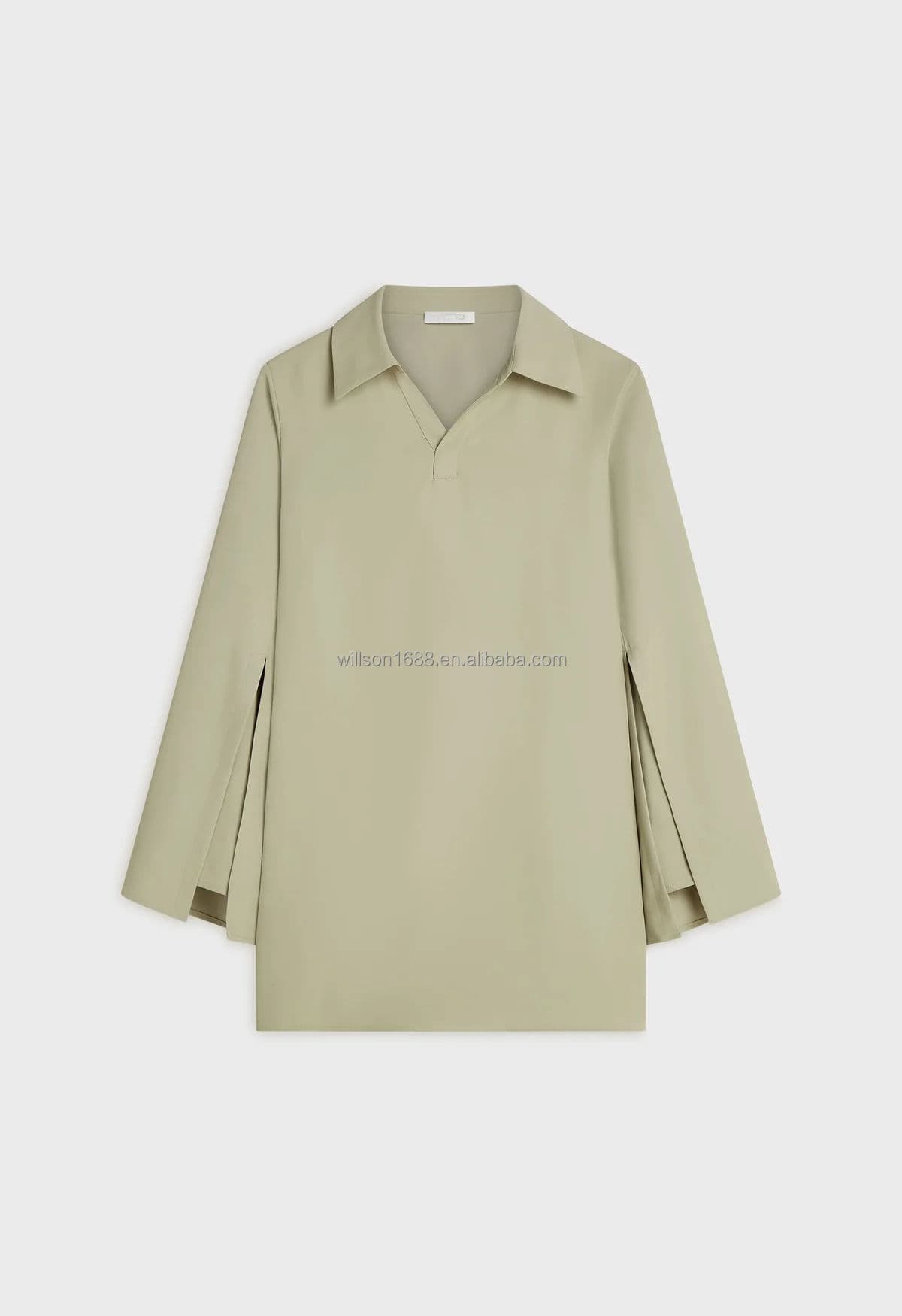 Ensemble Modeste Willson 2026 pour Femme Musulmane Blouse à Manches Doubles C... - Vue 4 | Yelira