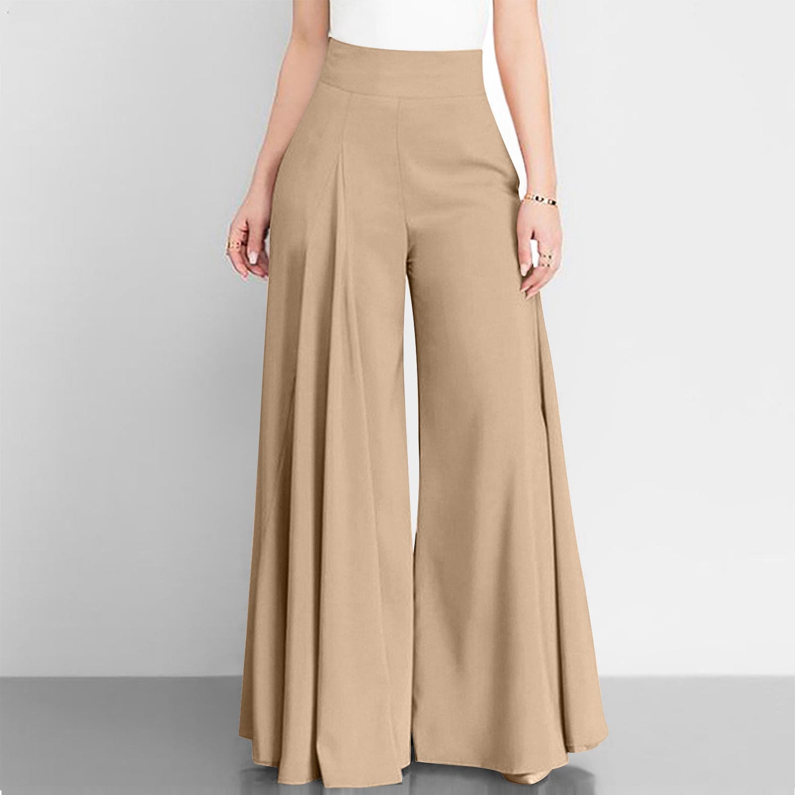Pantalon de Travail Coréen à Taille Haute pour Femme 2023, Vente en Gros, Élé... - Vue 4 | Yelira