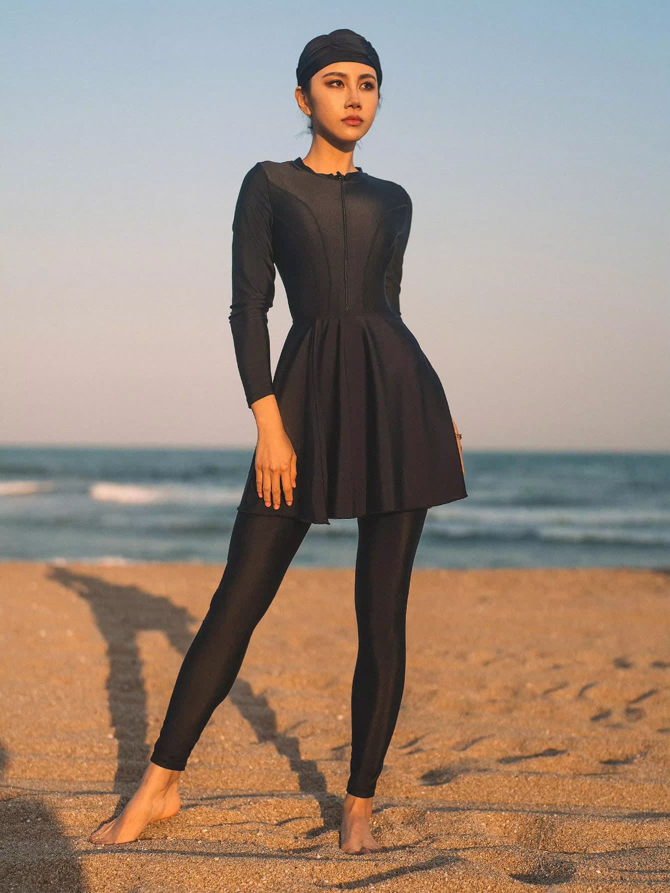 Maillot de bain islamique personnalisé pour femmes musulmanes Offre Spéciale ... - Vue 5 | Yelira