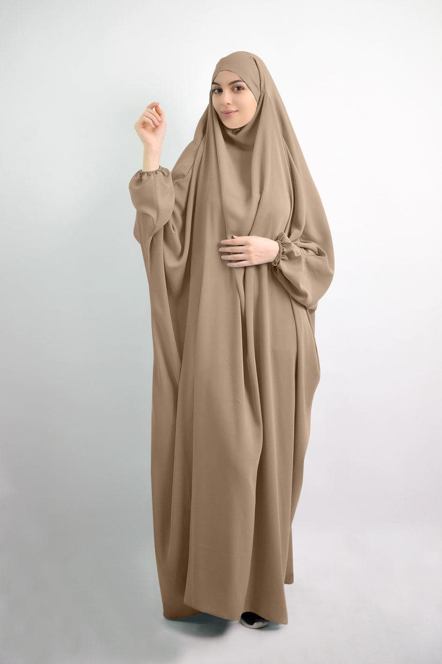 Vêtements islamiques traditionnels robe de prière pour femmes une pièce grand... - Vue 5 | Yelira