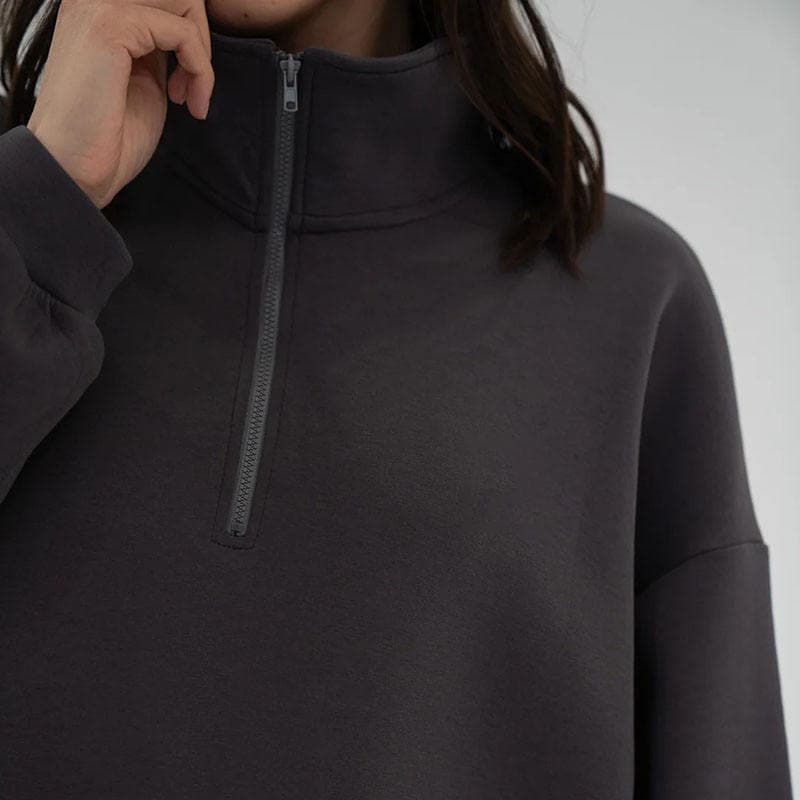 Nouvelle version femmes musulmanes sweats à capuche Abaya fermeture éclair co... - vue alternative