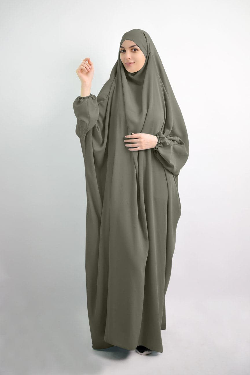 Vêtements islamiques traditionnels robe de prière pour femmes une pièce grand... - Vue 6 | Yelira