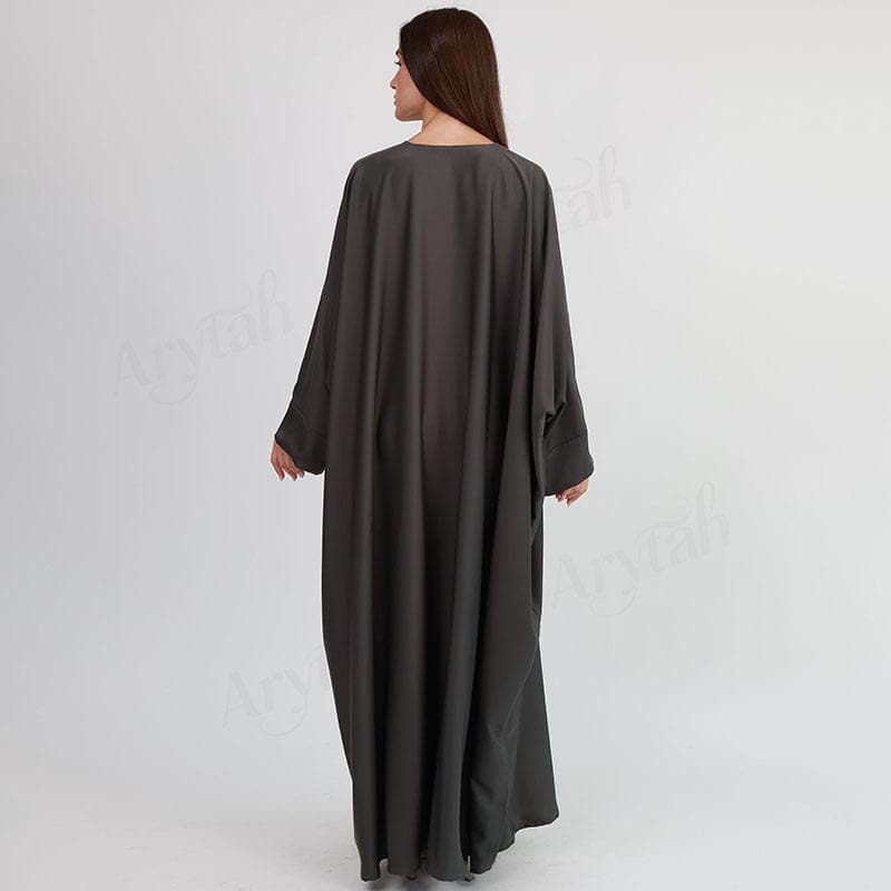 Chaud personnalisé nouvelle Collection Batwing Design Abaya pour les femmes c... - Vue 3 | Yelira