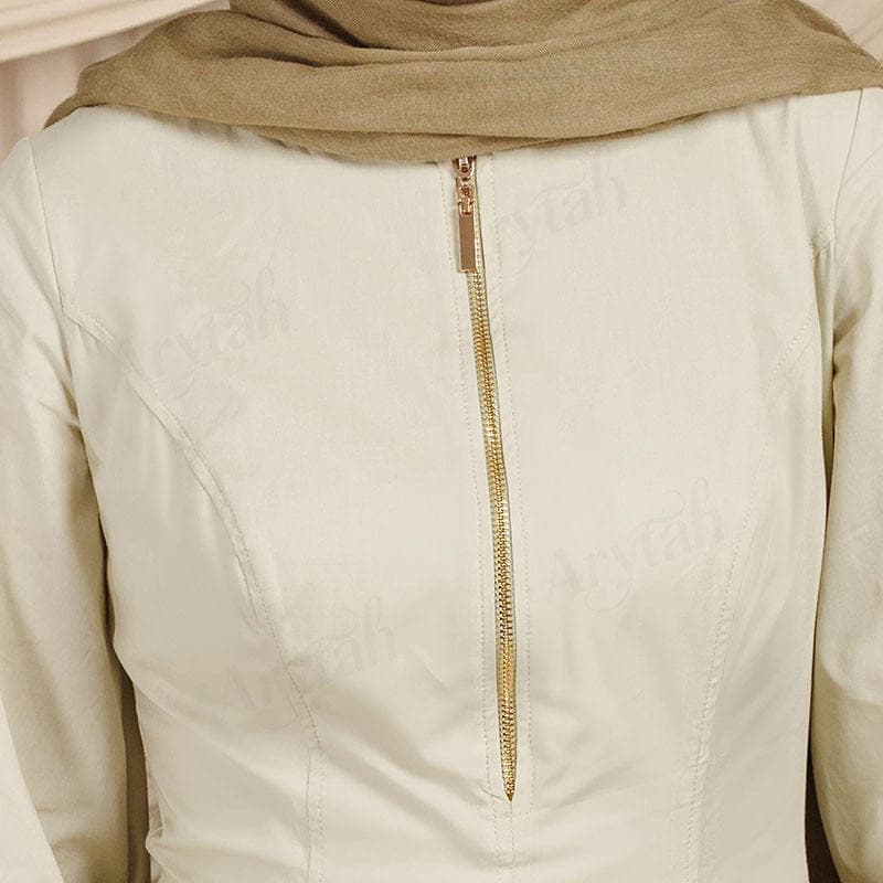 Nouvelle Collection 2025 : Robe Abaya Musulmane Femme Personnalisée, Couleur ... - Vue 3 | Yelira