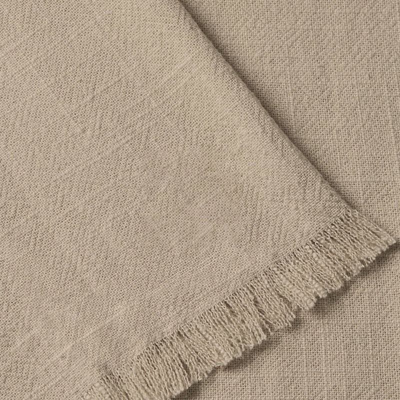 Ensemble Robe Abaya Musulmane pour Femmes en Viscose et Lin, Design à Pompons... - Vue 3 | Yelira