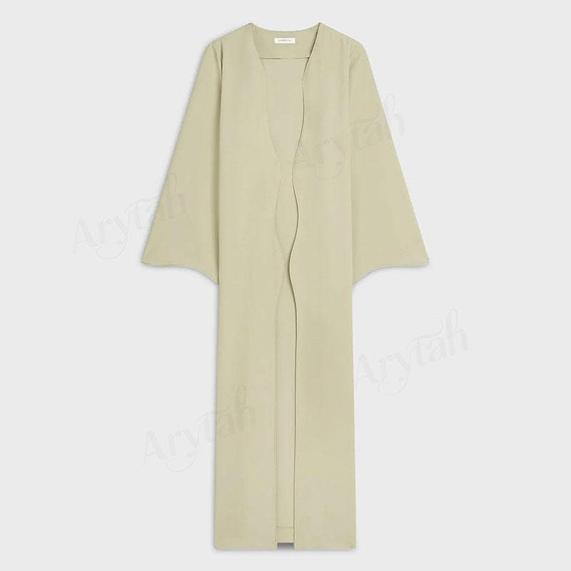 Abaya Musulmane Femme sur Mesure, Dernière Conception, Longue, Modeste, Coule... - Vue 3 | Yelira