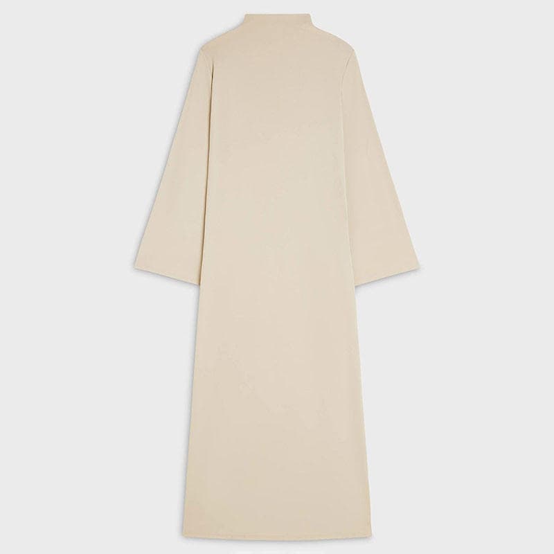 Robe Musulmane Femme Nouveau Design Personnalisé 2025 en Tissu Jersey Respira... - Vue 3 | Yelira