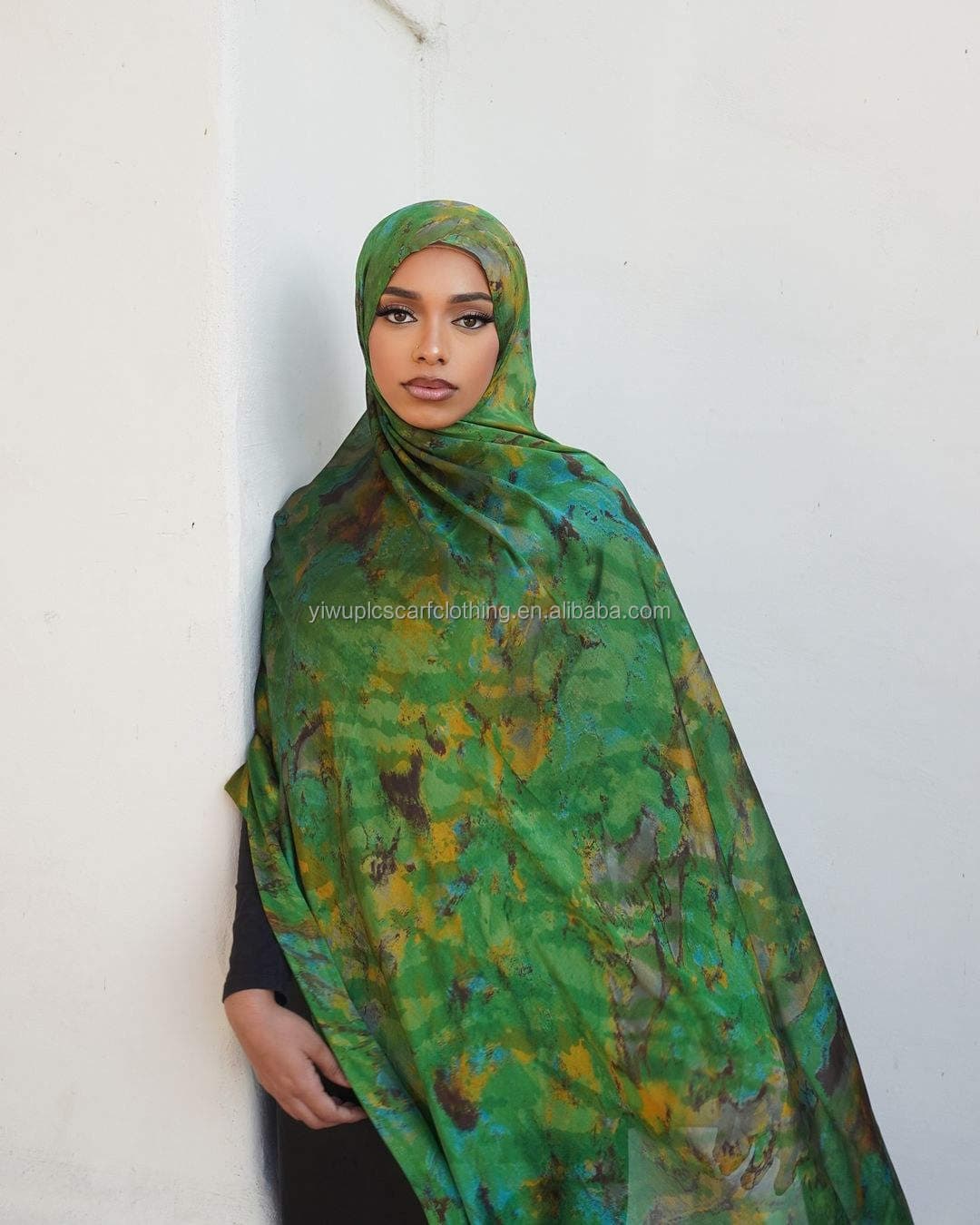 Offre Spéciale mode femmes foulard musulman imprimé modal foulard rayonne imp... - Vue 7 | Yelira