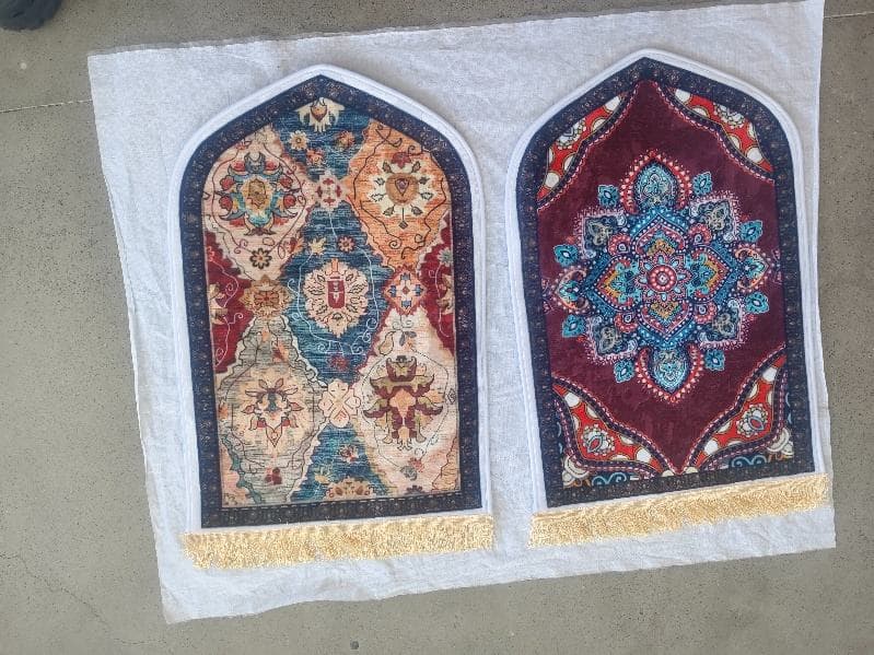 Vente chaude Top Qualité Islamique Tapis De Prière Imprimé Classique Teppich ... - Vue 7 | Yelira