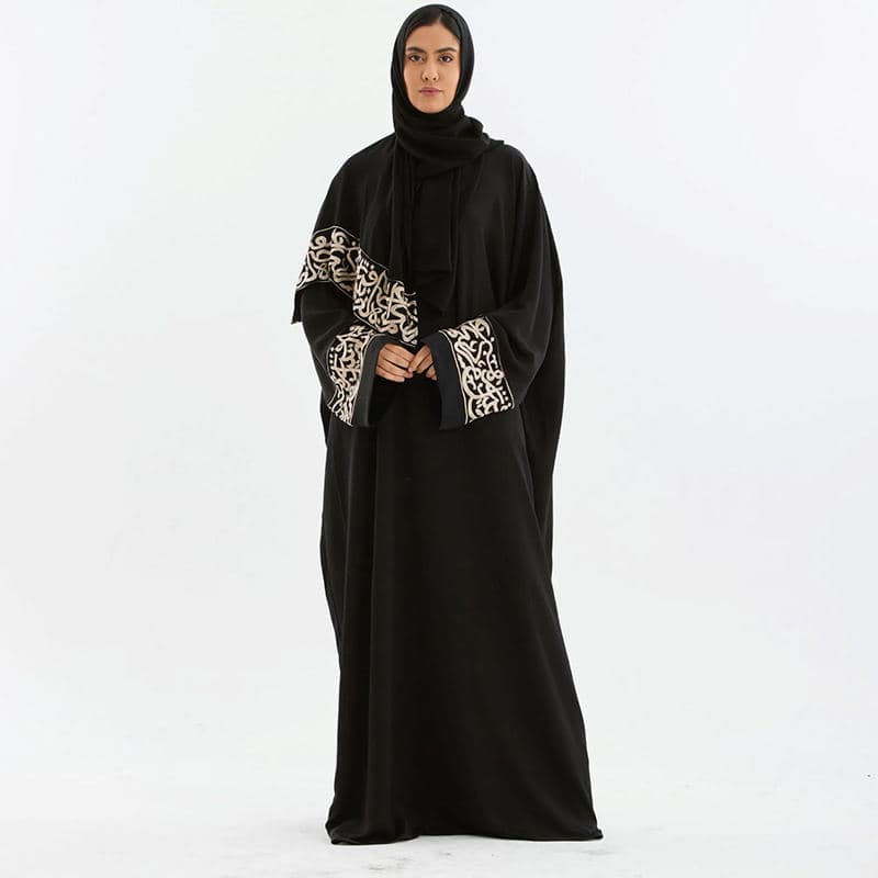 Robe Abaya de prière islamique de luxe de qualité supérieure en 2 pièces pour... - Vue 7 | Yelira