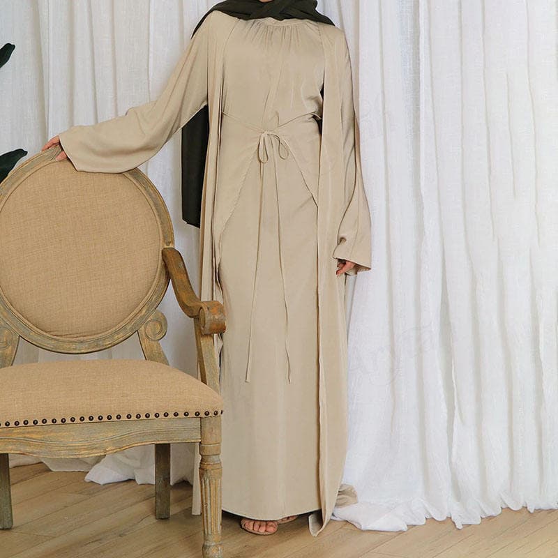 Service d'Échantillons à Faible QMC, Ensemble Robe Abaya Personnalisé pour Fe... - Vue 5 | Yelira