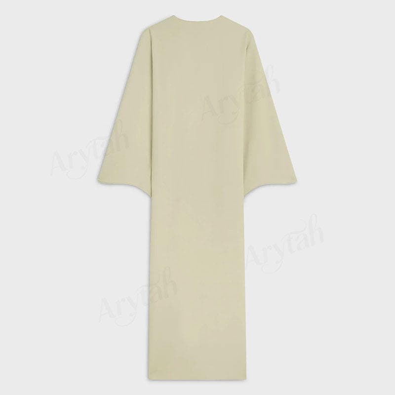 Abaya Musulmane Femme sur Mesure, Dernière Conception, Longue, Modeste, Coule... - Vue 4 | Yelira