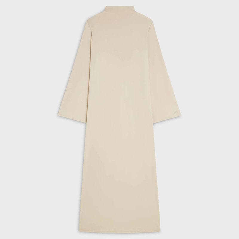 Robe Musulmane Femme Nouveau Design Personnalisé 2025 en Tissu Jersey Respira... - Vue 4 | Yelira