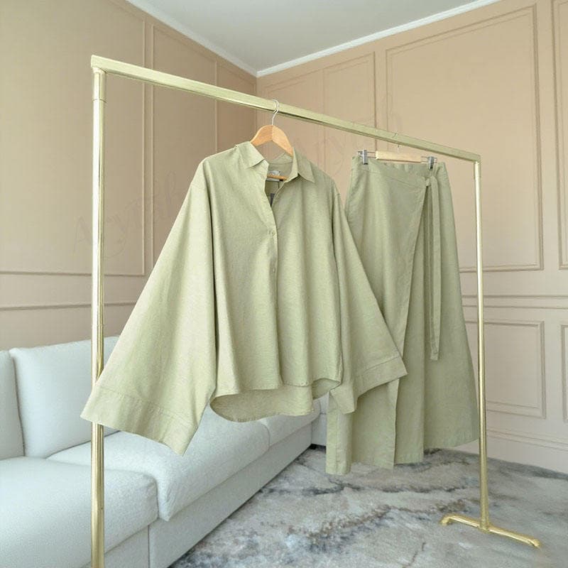 Ensemble Musulman Femme Dernier Modèle Personnalisé Couleur Unie Longueur Tot... - Vue 5 | Yelira