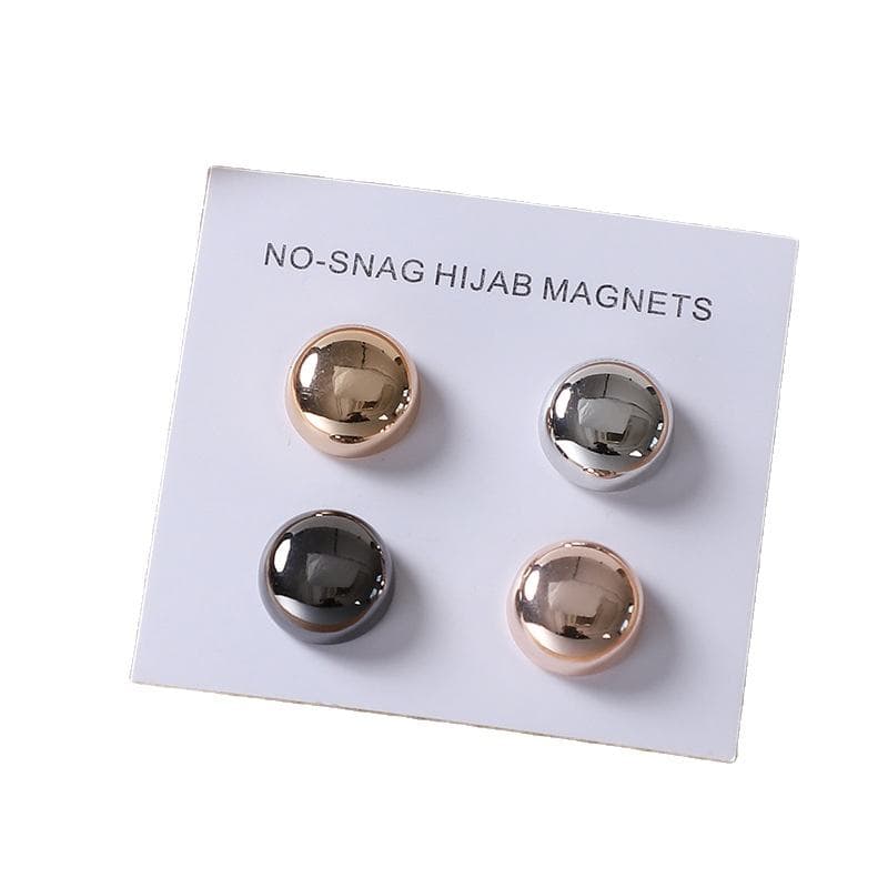 Aimants magnétiques forts Hijab broche magnétique mate hijab accessoires musu...