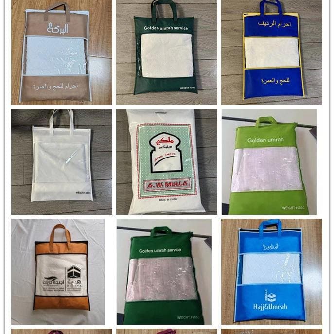 1.4kgm Hommes Ihram Set Pèlerinage Vêtements Handuk Turki Tube Musulman Arabe... - Vue 7 | Yelira